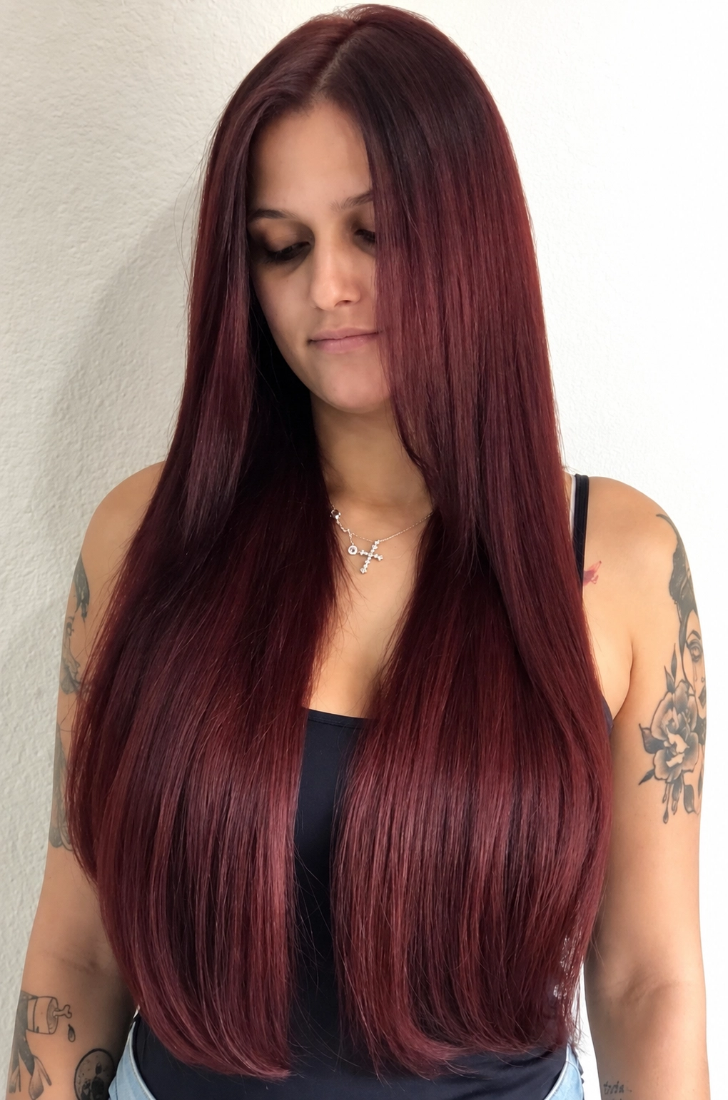 Resultado real de Mega Hair no Romana Hair Studio